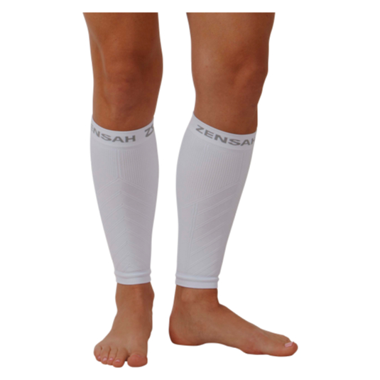 Compression Leg Sleeves - White